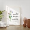 Lamentations 3:23 - His Mercies Are New Every Morning - Bible Verse - Christian Wall Art - Scripture