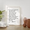 If you want to get warm you must stand near the fire. ― C.S. Lewis Quote Art Print - Christianity - Inspirational - Hope