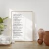 anyone lived in a pretty how town Poem by e.e. cummings Typography Art Print - Poetry