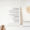 Rainer Maria Rilke Poem, Go to the Limits of Your Longing... Low Profile Mounted Canvas Typography Art Print - Let Everything Happen To You