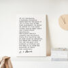 C.S Lewis Quote Of all tyrannies, a tyranny sincerely exercised for the good of its victims. Low Profile Mounted Canvas Typography Art Print