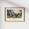 Tower Falls and Sulphur Mountain, Yellowstone by Thomas Moran 1874 Art Print