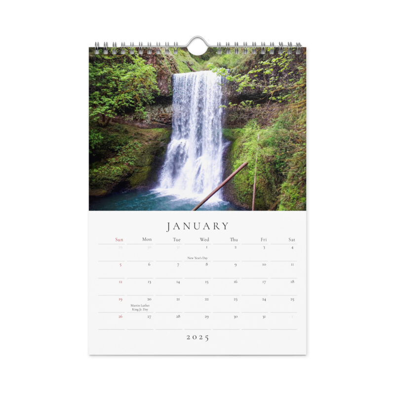 2025 Wall Calendar: Oregon’s Natural Wonders - Image 2