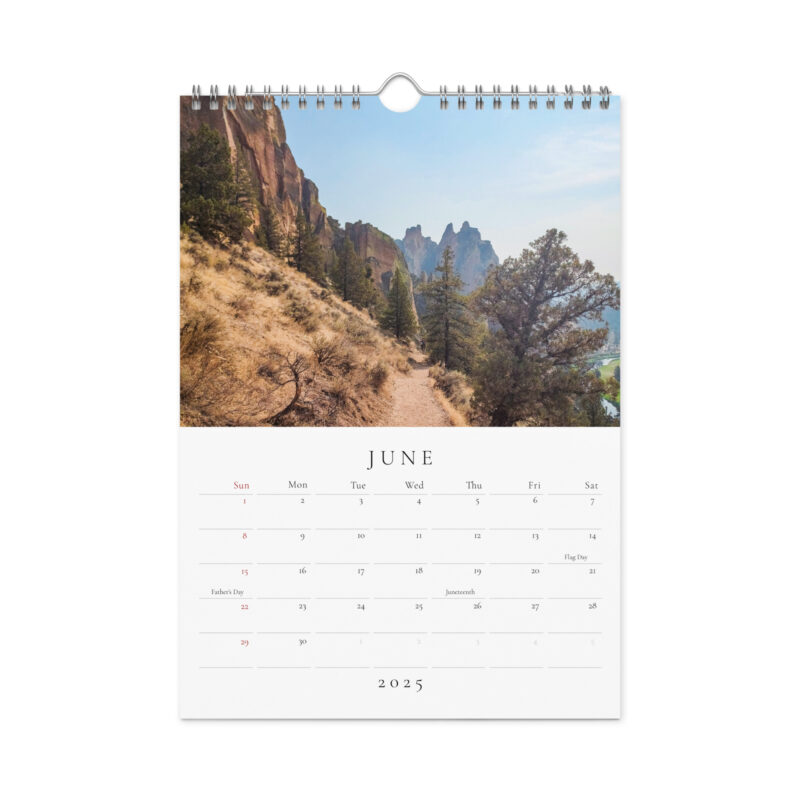 2025 Wall Calendar: Oregon’s Natural Wonders - Image 7