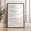 of this sunset(which is so filled with fear people bells) by E.E. Cummings Poem Typography Art Print (1925)