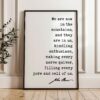 We are now in the mountains, and they are in us, kindling enthusiasm... John Muir Quote Typography Art Print • My First Summer in the Sierra